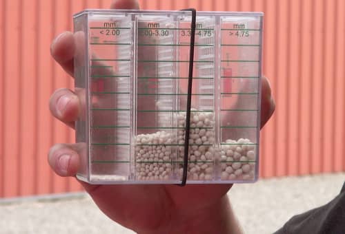 Precise adivse for each Kverneland spreader
