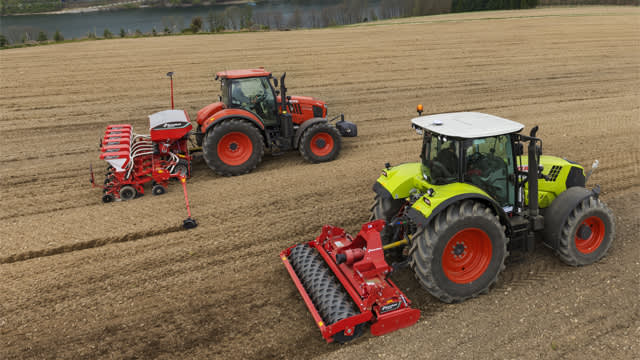 Kverneland - Un lecho de siembra perfecto con las gradas rotativas Kverneland H series