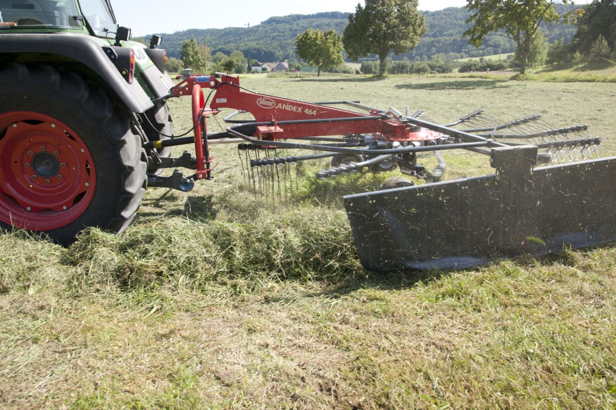 Single Rotor Rakes - VICON ANDEX 424-464, ProLine Gearbox technology for efficient performance