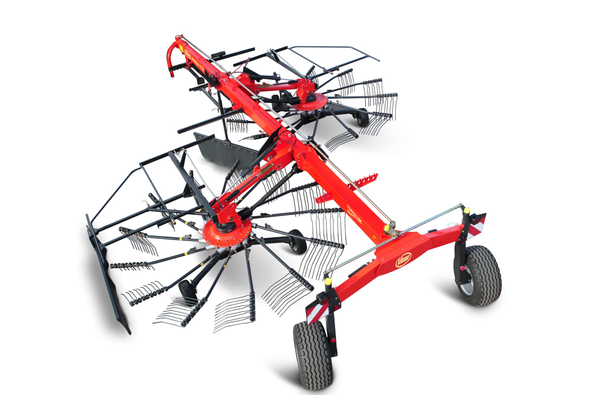 Double Rotor Rakes - VICON ANDEX 774, great maneuvreability and superb performance