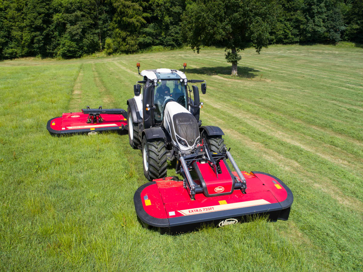 Mower Conditioners - VICON EXTRA 732FT - 732FR - 736FT - 736FR FRONT MOUNTED MOWER CONDITIONERS, new and comfortable ideas to the machine with a maintenance friendly design