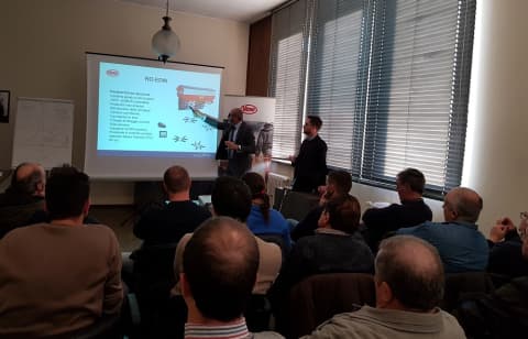 Lo spandiconcime GEOSPREAD Vicon protagonista al meeting da Agrimacchine Del Bò a Trecate