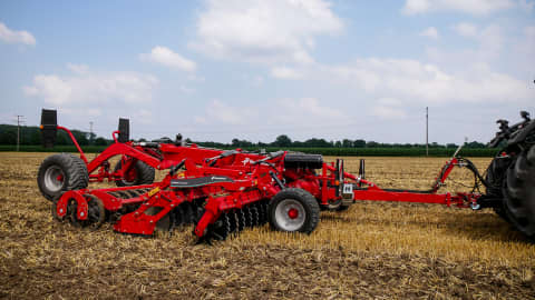 Efficient stubble cultivation