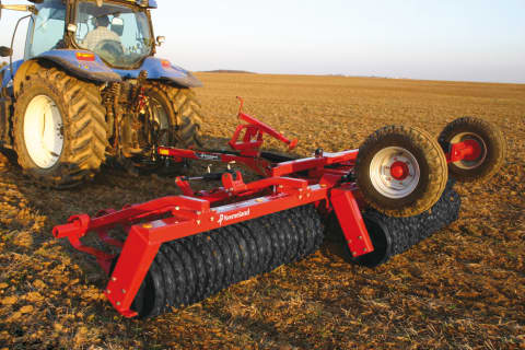 Rollers - Kverneland Actiroll, efficient soil and levelling, strong frame concept, contoura