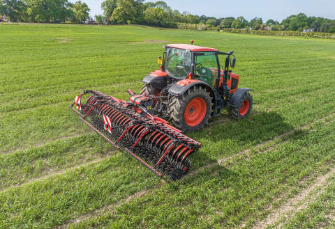 Kverneland Helios rotary hoe weeder