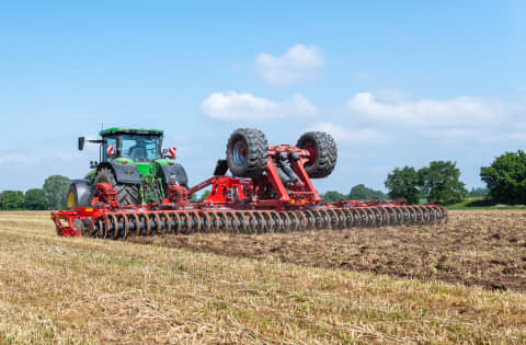 Kverneland amplía su gama de gradas rápidas con el nuevo modelo, Qualidisc 21103 T