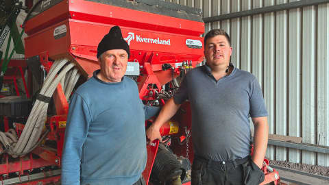 Kverneland - Single Pass Seeding in Ireland with Kverneland Saterra