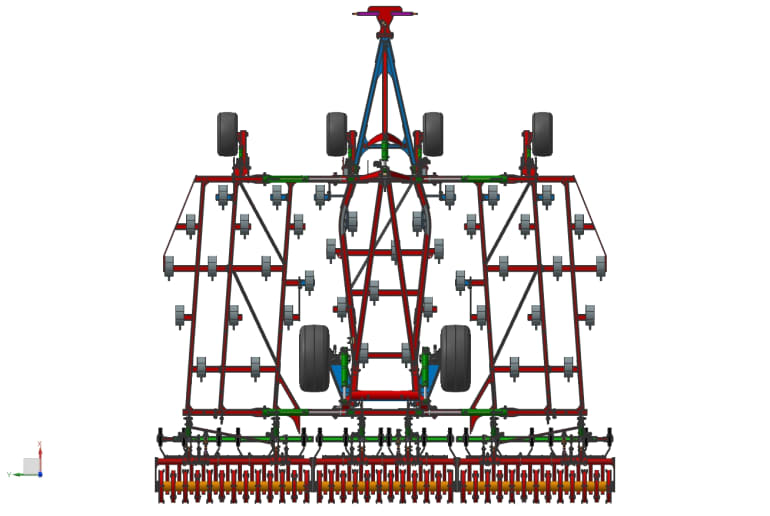 Stubble Cultivators - Kverneland Turbo powerful and efficient in use during operation