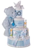 He's Perfect Baby Diaper Cake by Lil' Baby Cakes