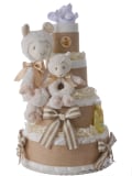 Lovin' Llama Neutral Diaper Cake by Lil' Baby Cakes