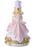 She's A Star Diaper Cake for Girls by Lil' Baby Cakes