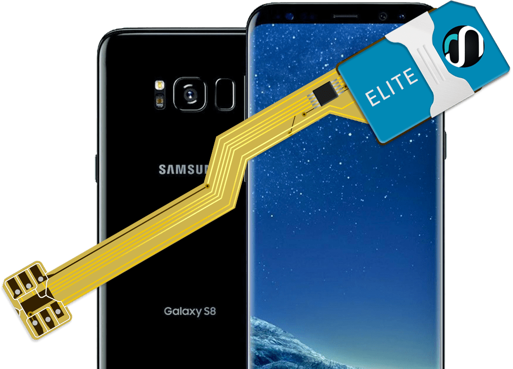 Magicsim Elite Galaxy S8 Dual Sim Adapter For Samsung Galaxy S8