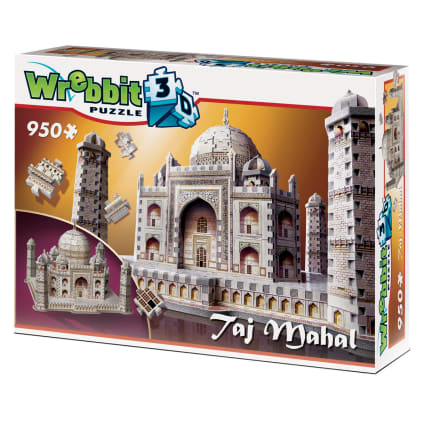 Wrebbit Taj Mahal -palapeli 3D