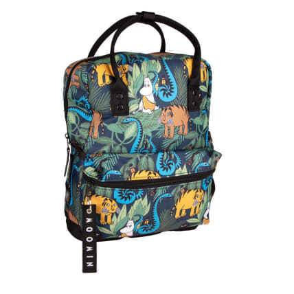 Moomin Viuhti Backpack Jungle Pals dark blue