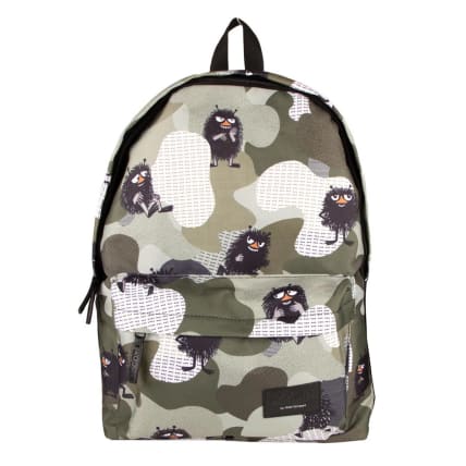 Moomin Nipsu Backpack Hiding olive