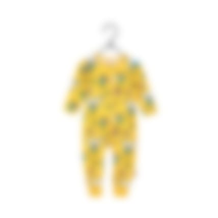 Peppi Pitkätossu Naapurit-pyjama keltainen