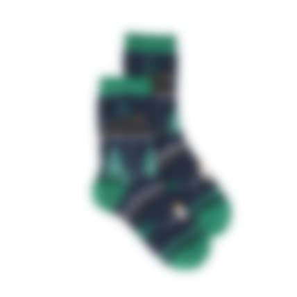 Muumi Kuusi-sukat vihreä