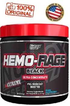 Hemo rage black - 285g nutrex