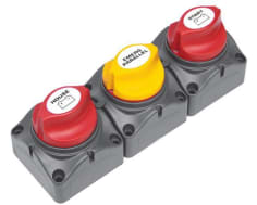 Battery Dist Cluster 2 Batt Horizontal (715-H)