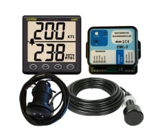 Nasa Electromagnetic 3 Log + Data Box cw Clipper Duet