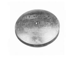 Zinc Hull Anode Disc (Pair) 127MM Dia X 16MM Thick