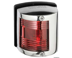 Utility 85 Navigation Lights Made of Stainless Steel - 112,5u00b0 left red