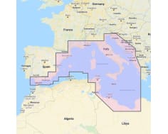 TimeZero C-Map 3D Vector Chart (Wide Area) - South-West European Coasts Unlock (N3DCH2-SWE)