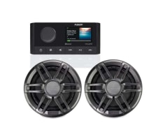 MS-RA210 DSP Colour Marine Stereo ++ XS 6.5 Inch Sports Grey (No LED) Speaker Bundle (010-02250-60)
