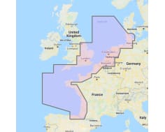 TimeZero C-Map 3D Vector Chart (Wide Area) - North-West European Coasts Unlock (N3DCH2-NWE)