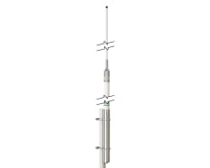 Shakespeare 9dB 5.8m white 2 section mast mount VHF Fibreglass Antenna