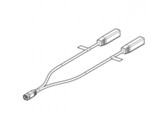 9 M SILR Y - 9-Pin MEGA & Non-MEGA SI Left/Right Splitter Cable