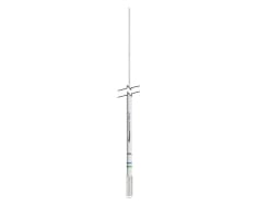 Shakespeare 6dB 2.4m Galaxy white mast mount antenna brass & copper L+