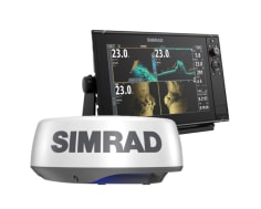 NSS12 evo3s 12 Inch MFD With World Base Map And Halo 20+ Radar Bundle