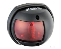 Sphera Design Navigation Lights up to 12 metres, RINA- and NMMA-certified - 112,5u00b0 left red - Black