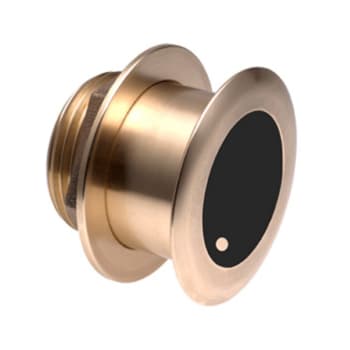 Bronze Tilted Thru-hull Transducer with Depth & Temp (20° tilt - 8-pin) - Airmar B175H