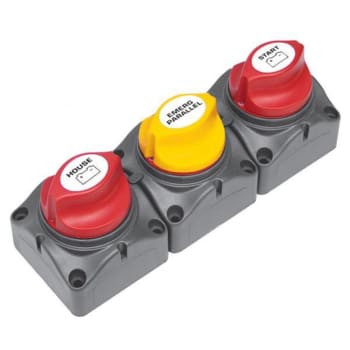 Battery Dist Cluster 2 Batt Horizontal (715-H)