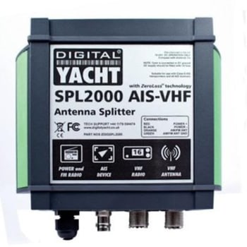 Digital Yacht SPL2000 VHF Antenna Splitter for VHF/ AIS Operation from 1 Antenna