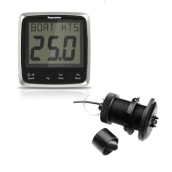 I50 Speed Pack C/w P120 Retractable Speed / Temp Thru Hull Txd