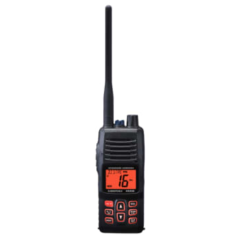 HX400IS Intrinsically Safe Submersible 5 Watt Commercial Grade Handheld VHF