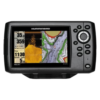 HELIX 5 DI Combo - GPS / Plotter / Sonar - Col - Down Imaging - c/w Dual beam Txd - Temp / Speed - Int GPS (410220-1M)
