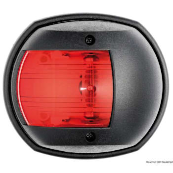 Classic 12 Navigation Lights - 225u00b0 bow - Black