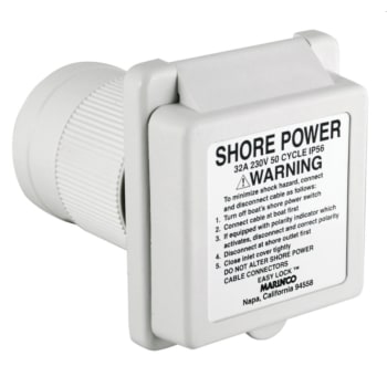 32A Inlet Watertight Standard EZ Lock