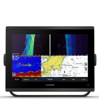 Garmin GPSMAP 1223xsv 12" SideVu, ClearVU, CHIRP Chartplotter with Worldwide Basemap