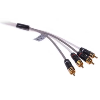 MS-FRCA12 2-Zone, 4-Channel RCA Audio Interconnect Cable - 12ft/3.6m (010-12619-00)