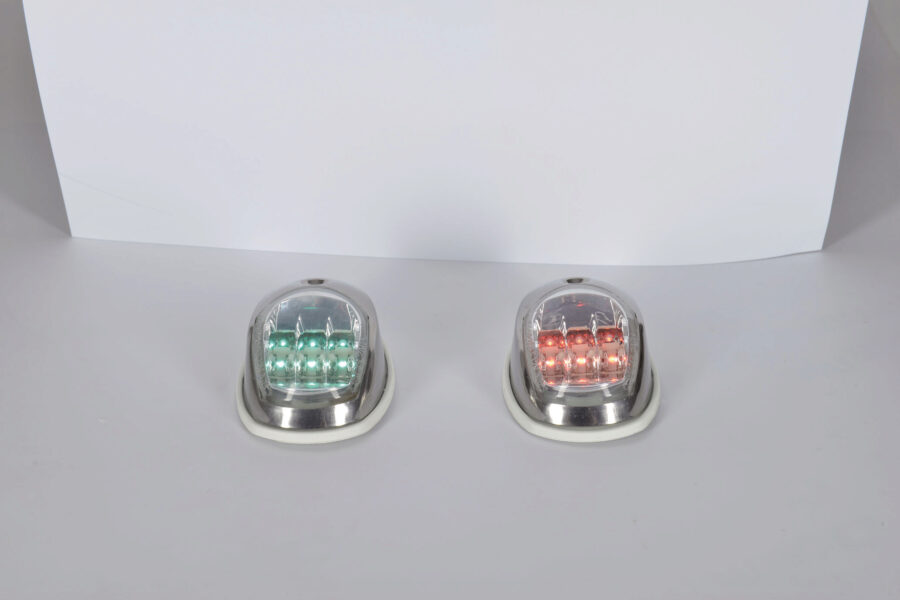 Led Naviagationlights Ss Set (starboard+port)