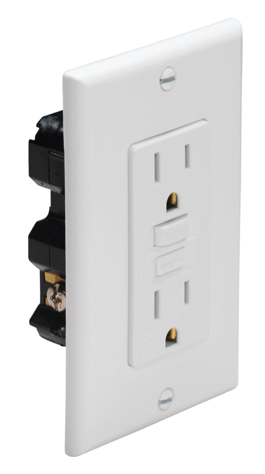 GFCI Receptacle, White