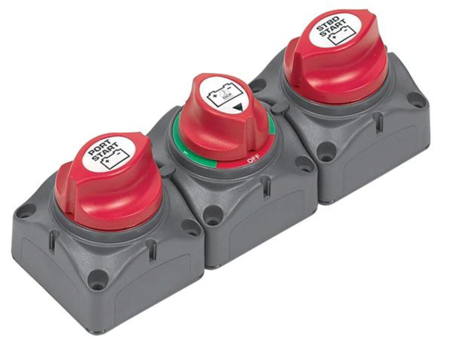 Battery Dist Cluster Twin Engine 2 Batt (715-S)