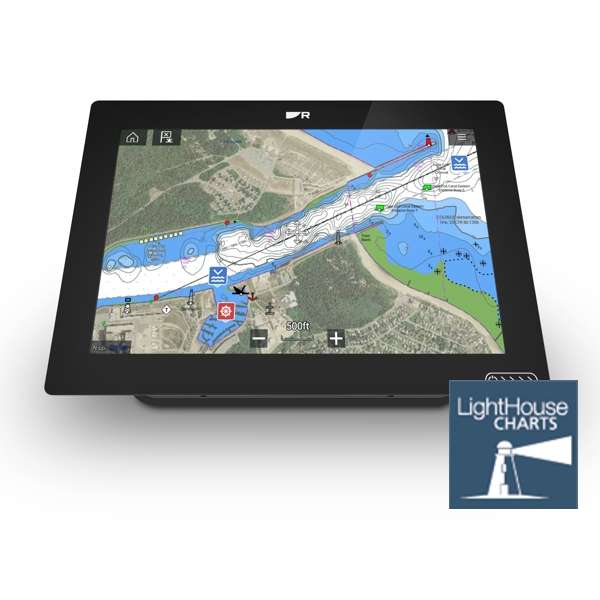 AXIOM+ 12 MFD - Display Only With LightHouse Download Chart (E70638-00-202)