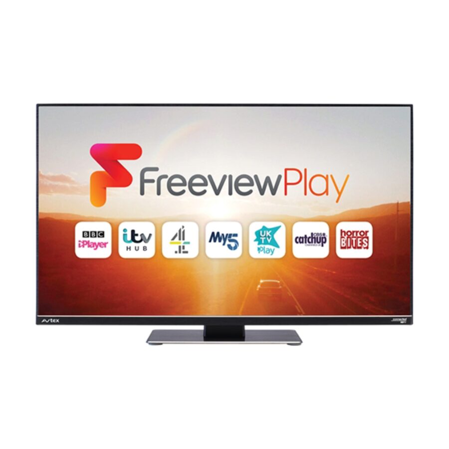27 Inch WiFi Connected Full HD TV cw Freeview Play & Sat Decoder