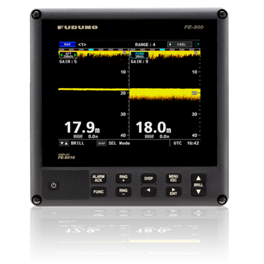 FE-800 Colour Navigational Sounder 200KHz (No Transducer)